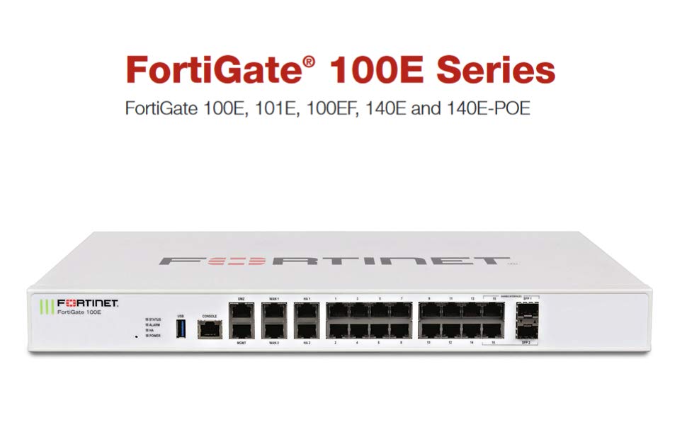 Thiết bị tường lửa Fortinet FortiGate 100E