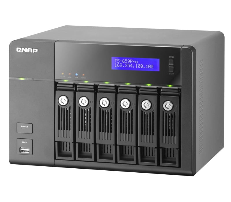 Thiết bị lưu trữ QNAP TS-659 Pro II Turbo NAS