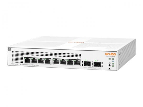 SWITCH POE ARUBA INSTANT ON 1930 8G 2SFP 124W (JL681A)